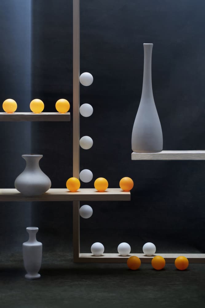 Minimalist Vases and Orbs by Brig Barkow — canvas wall art