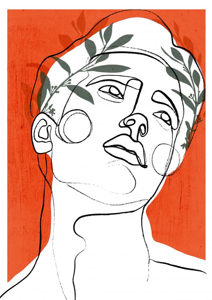 Lush Contemplation by Treechild — canvas wall art