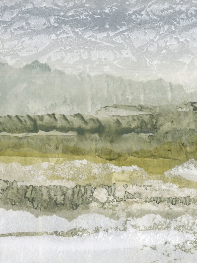 Tranquil Earth Layers by Lara Eckerman — canvas wall art