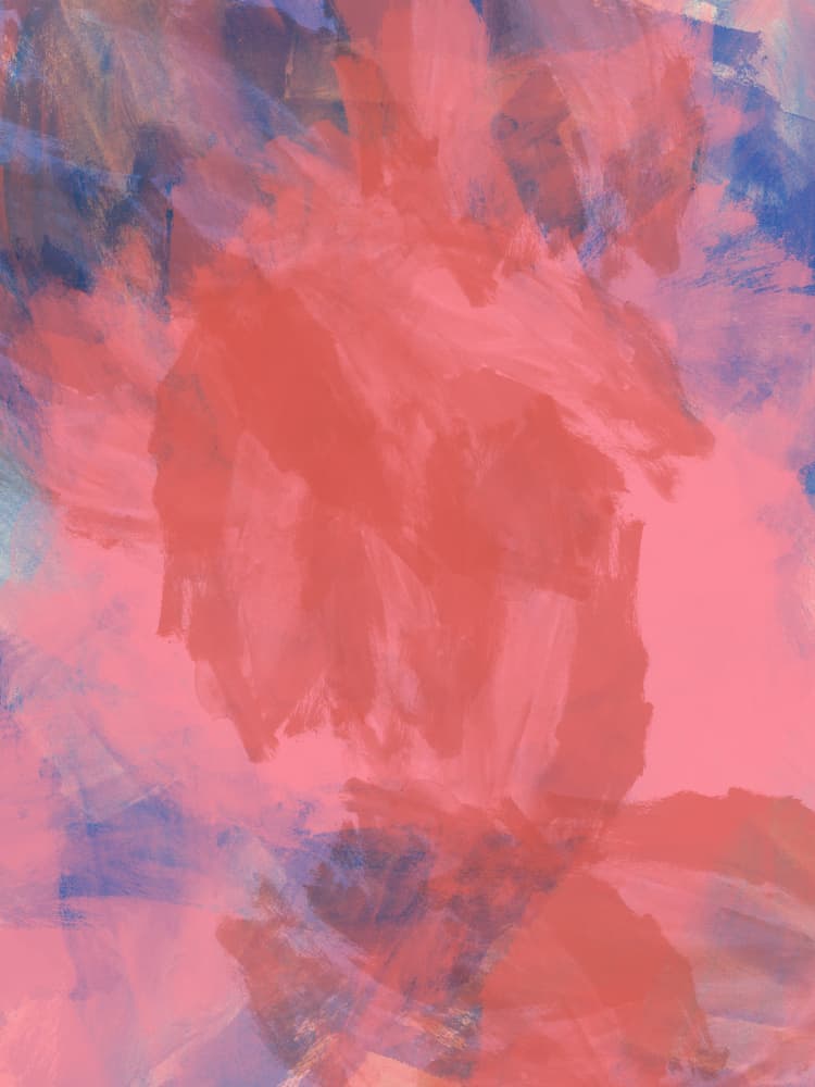 Vibrant Abstract Brushstrokes by Dina Dankers — canvas wall art