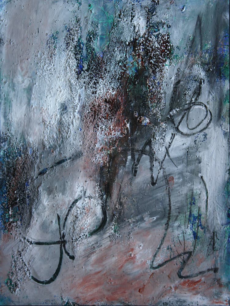 Modern Abstract Texture by Deb Chaney — canvas wall art