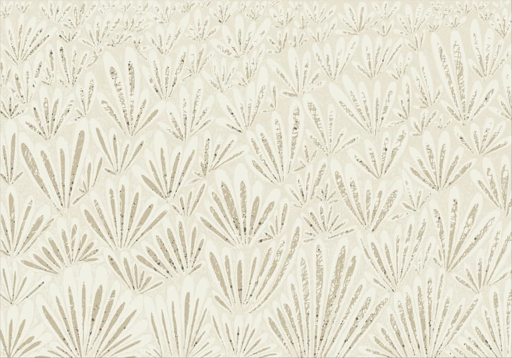 Organic Fan Pattern by Annick — canvas wall art