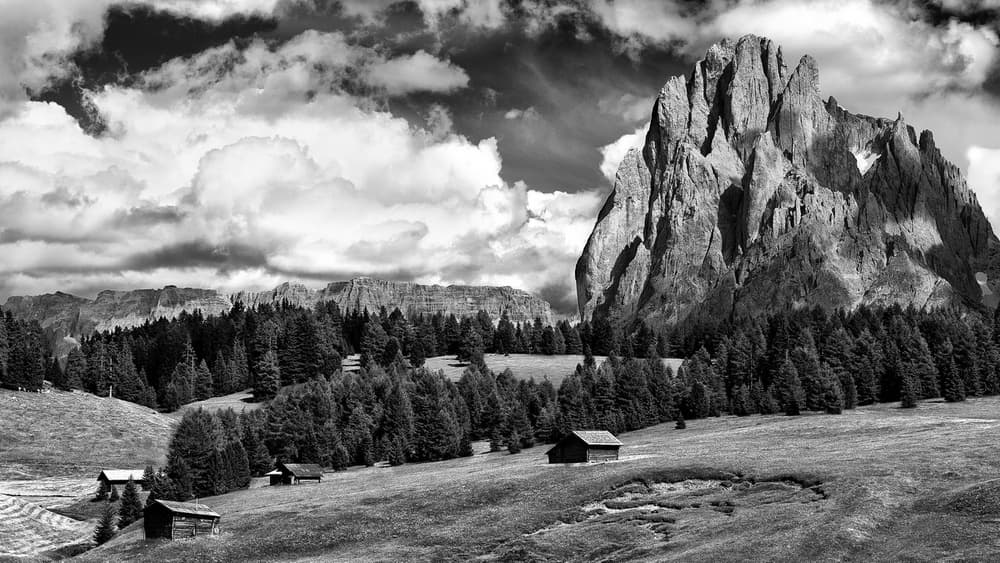 Dramatic Alpine Peaks by Marcel Rebro — canvas wall art