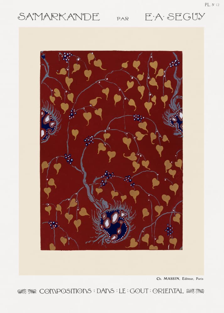 Samarkande 12 by Emile Alain Seguy — canvas wall art