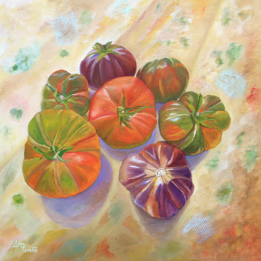 Vibrant Heirloom Tomatoes