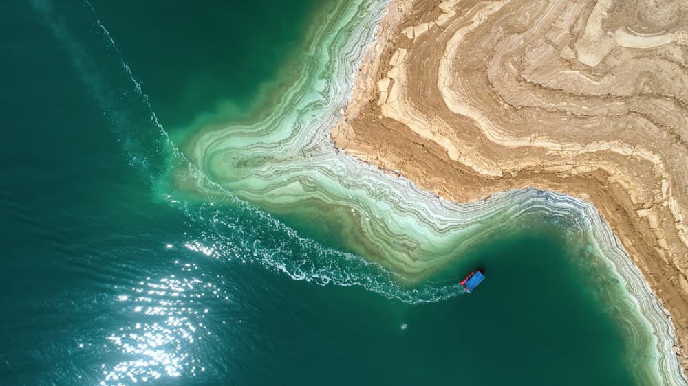 Coastal Boat Patterns by Ido Meirovich — canvas wall art