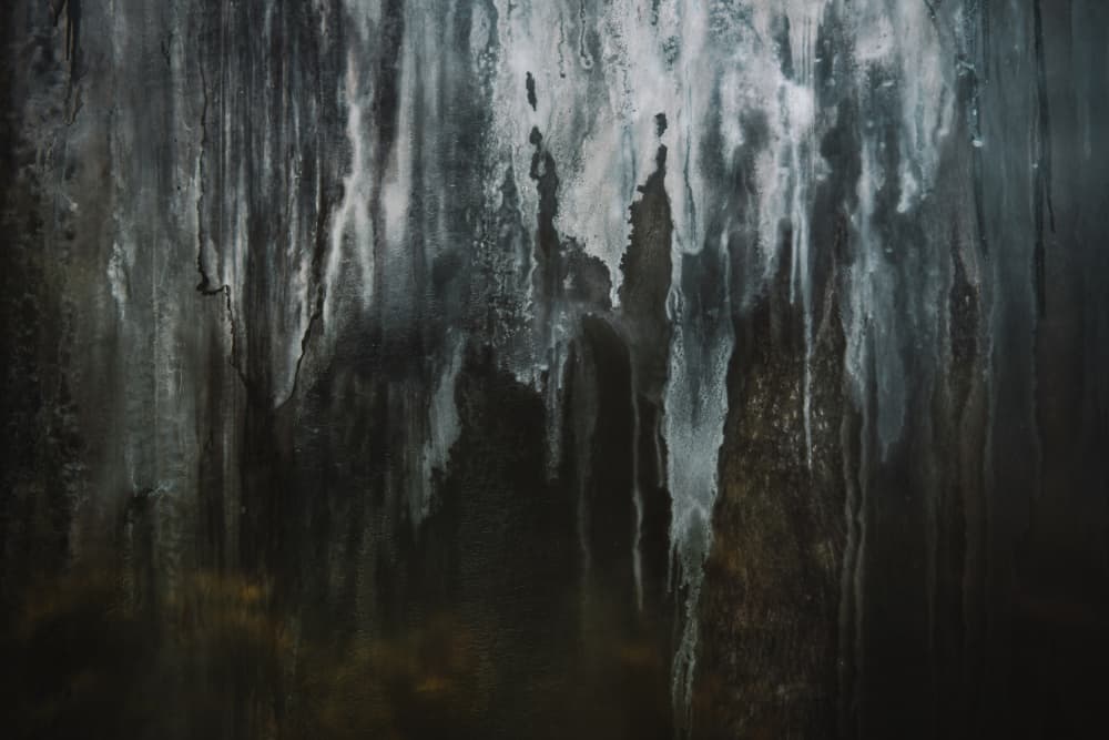 Moody Dripping Abstract by Tim Mossholder — canvas wall art