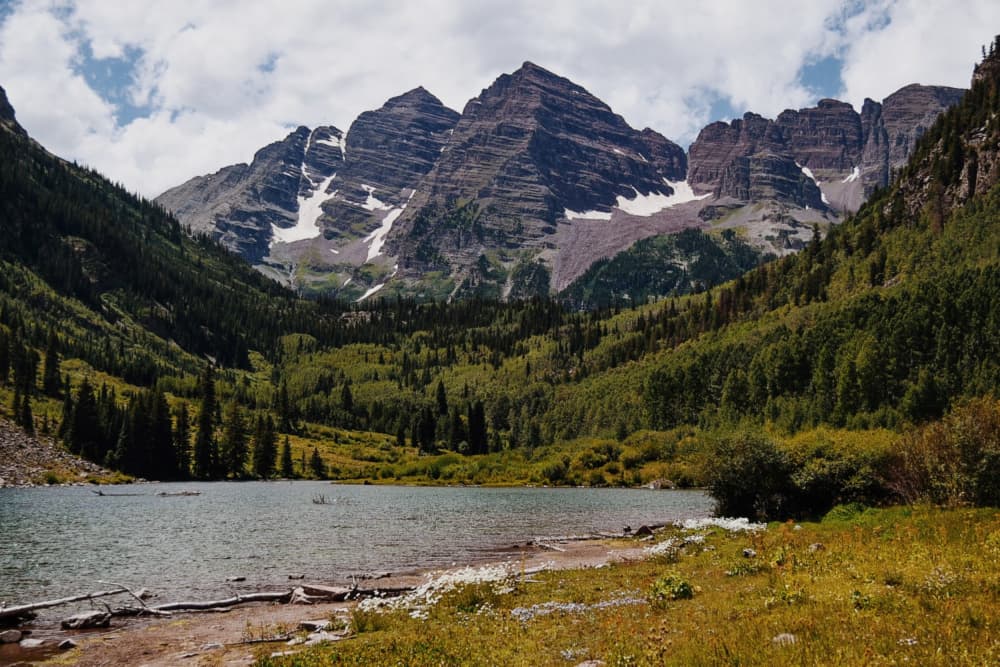 Serene Mountain Lake by Del Mundo Imagery — canvas wall art