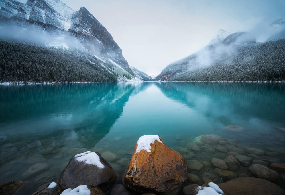 Lake Louise Winter Calm
