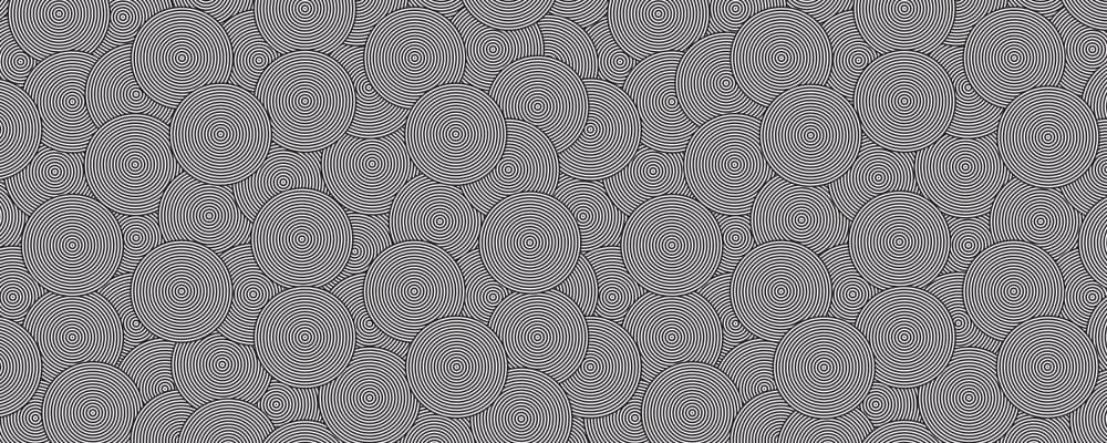 Optical Illusion Circles by Vitor Costa — canvas wall art