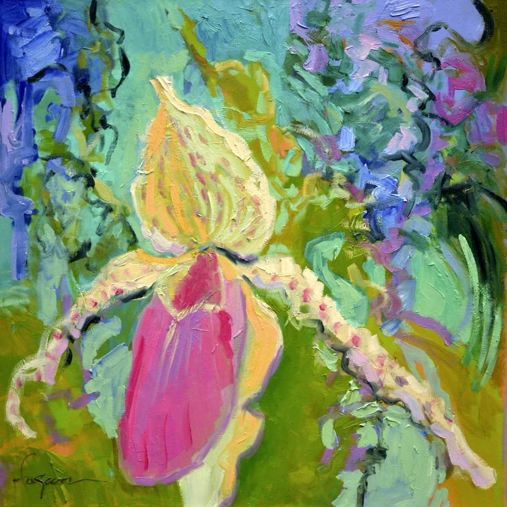 Orchid House 2 by Dorothy Fagan — canvas wall art