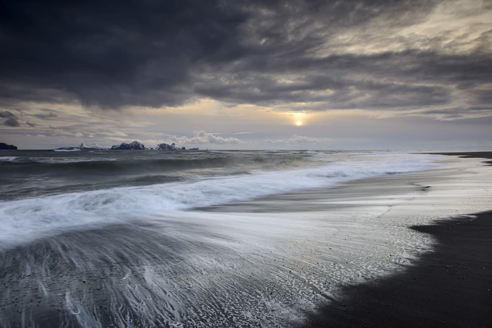Ethereal Coastal Sunset by Andrea Auf dem Brinke — canvas wall art