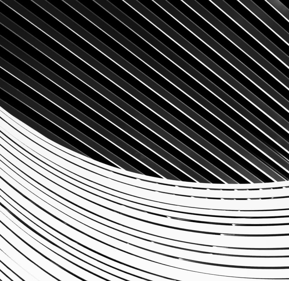 Dynamic Line Geometry by Paco Palazon — canvas wall art