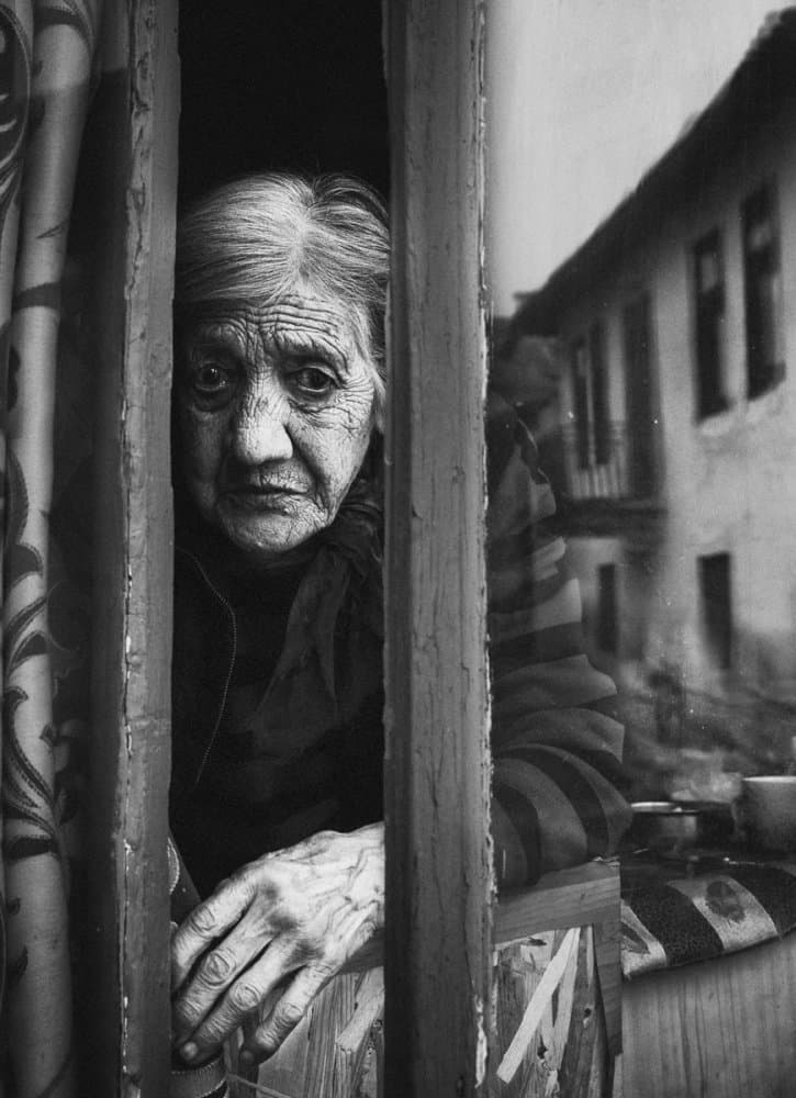 Pensive Woman At Window by Todor Tanev — canvas wall art