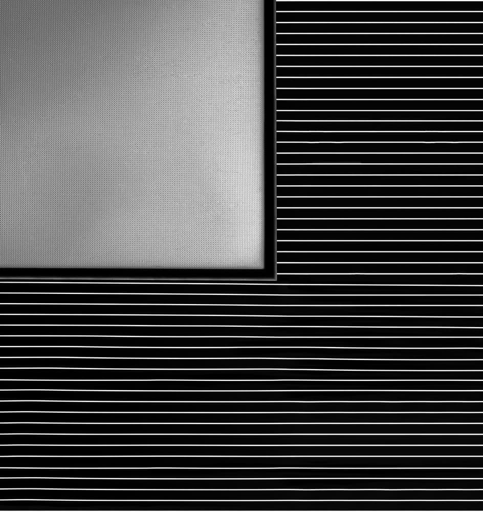 Geometric Lines and Grid by Gilbert Claes — canvas wall art