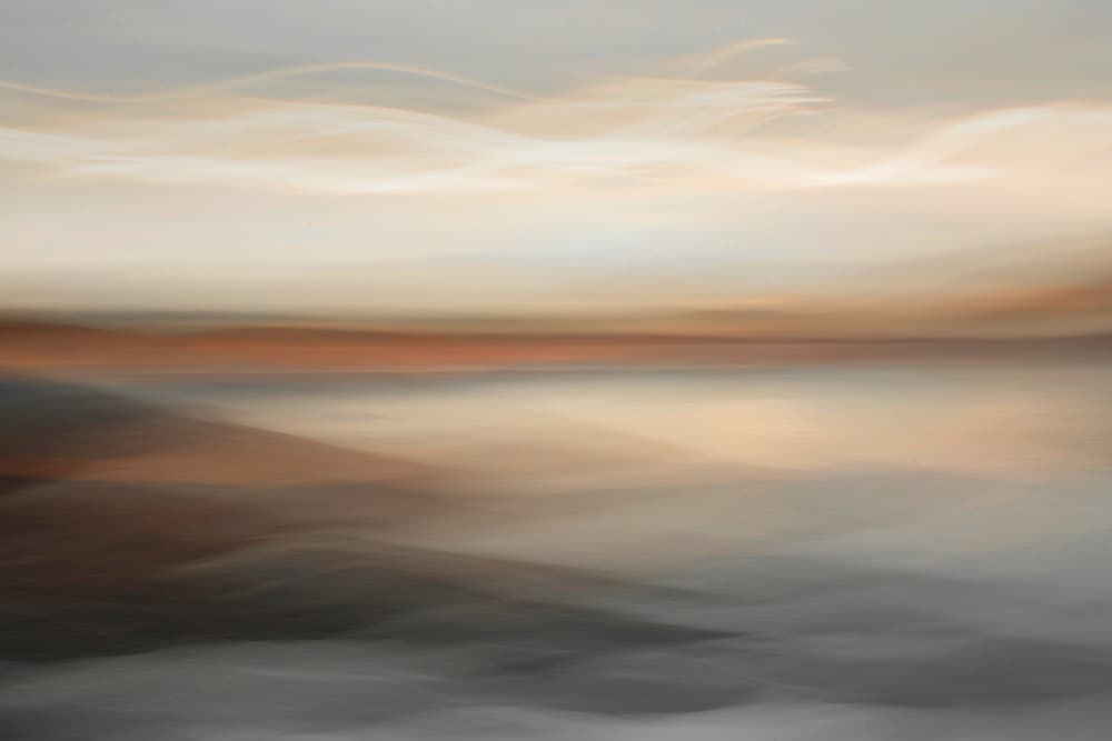 Soft Horizon Reflection by Christina Sillen — canvas wall art