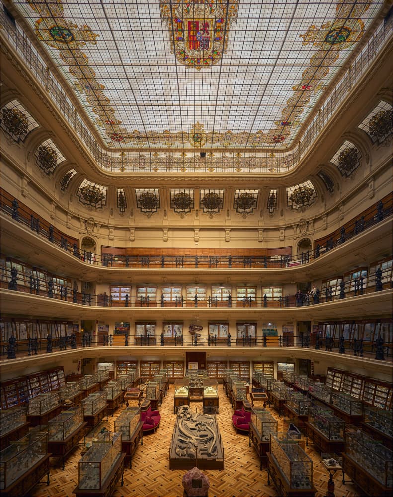 Grand Museum Atrium by Carlos Hernandez Martinez — canvas wall art