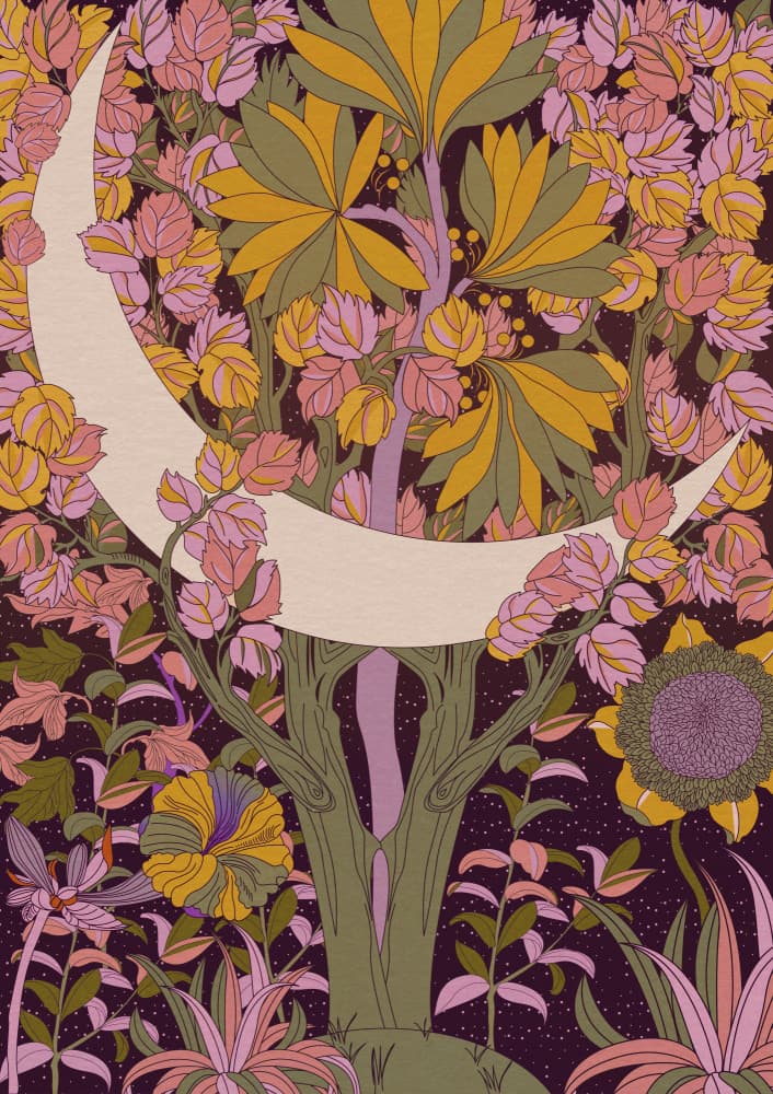 Magical Moonlit Garden