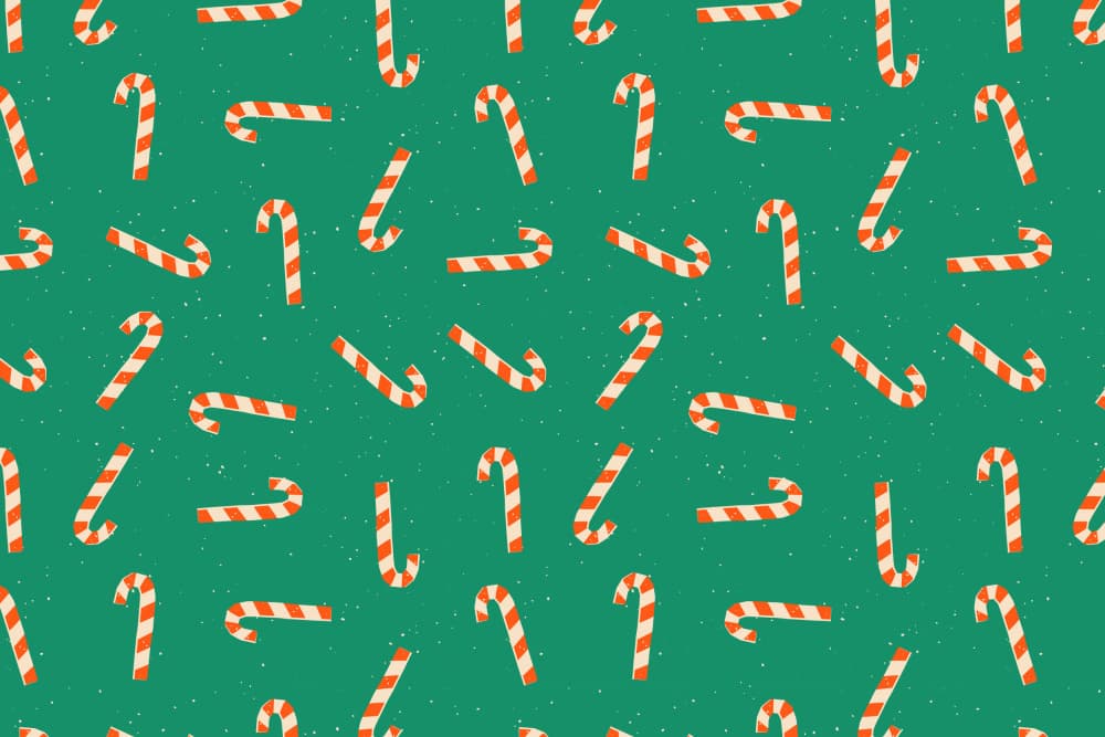 Christmaspatternno36 by Treechild — canvas wall art
