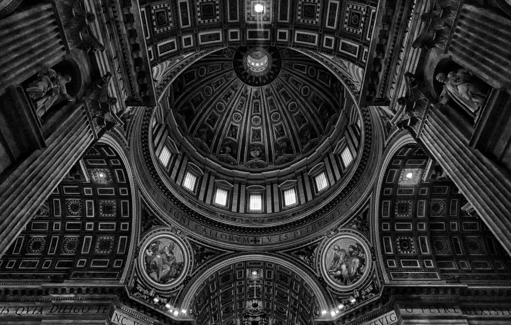 Grand Cathedral Dome by C.S. Tjandra — canvas wall art