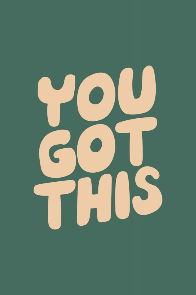 Positive You Got This by Brett Wilson — canvas wall art
