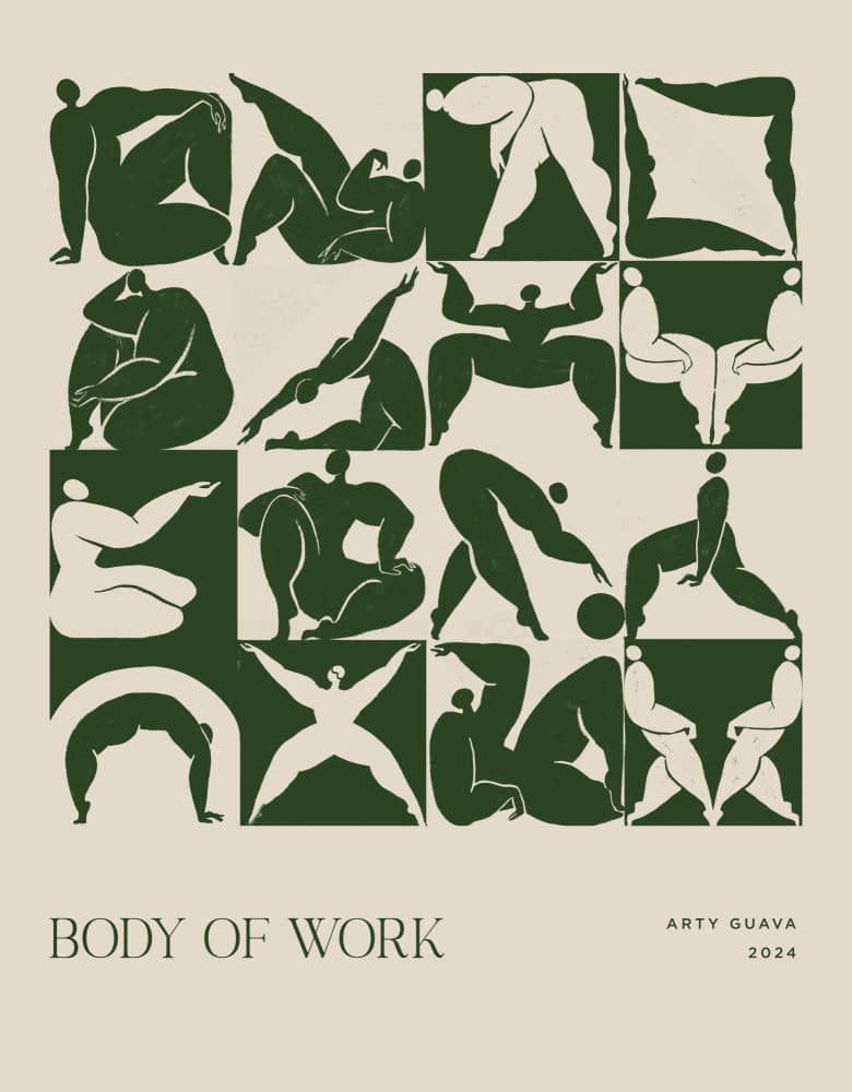Body of Work (forest) by Arty Guava — canvas wall art