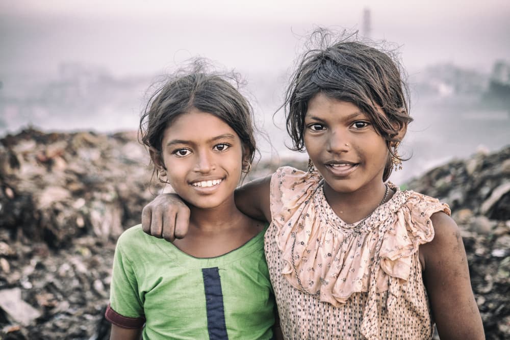 Smiling Young Friends by Marcel Rebro — canvas wall art
