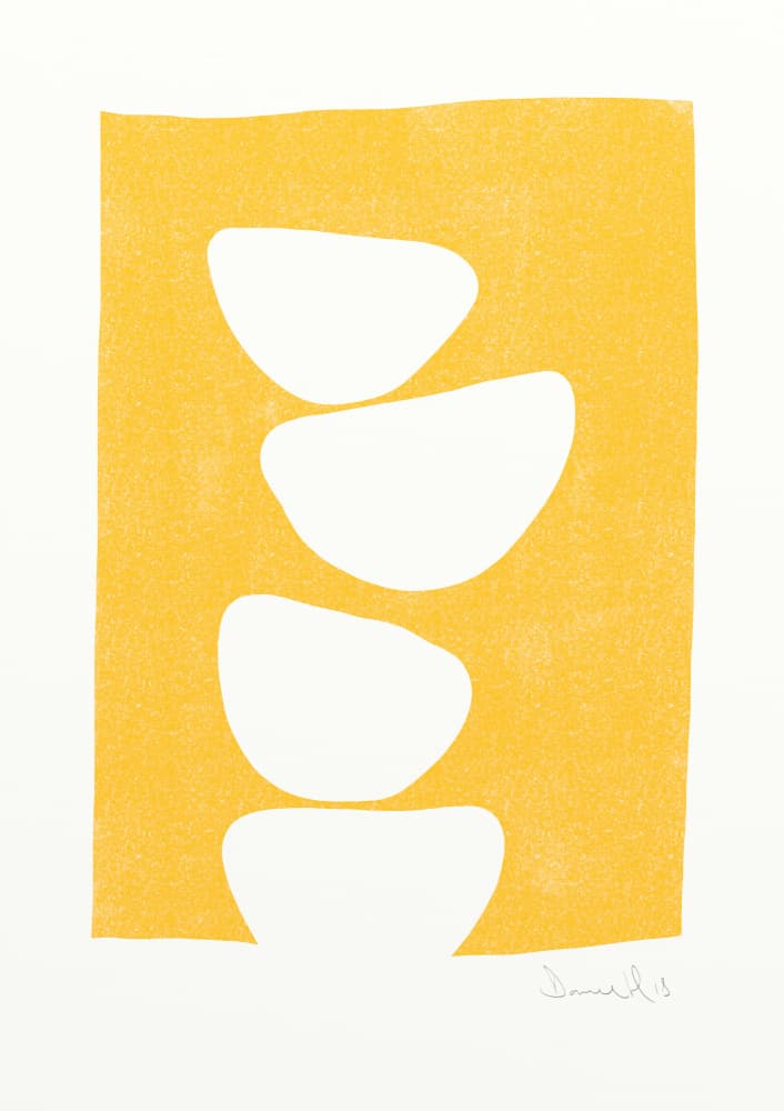 Mellow No2 by Dan Hobday — canvas wall art