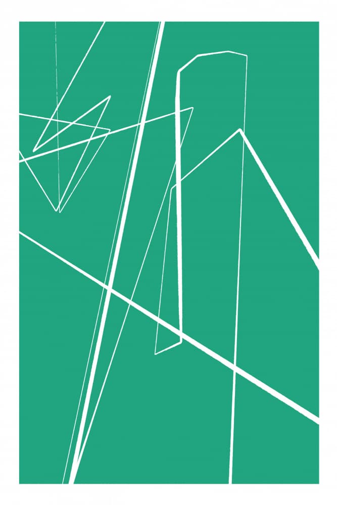 Geometric Escape by Treechild — canvas wall art