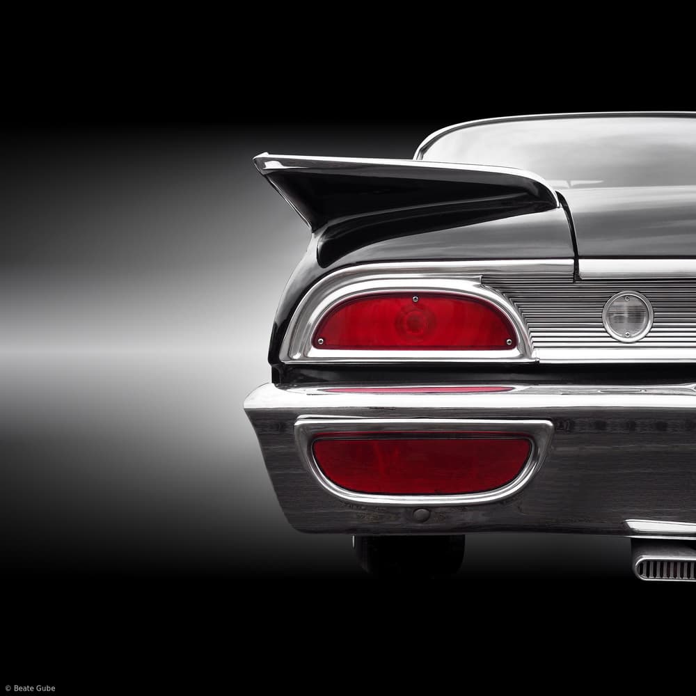 Classic Car Tailfin by Beate Gube — canvas wall art