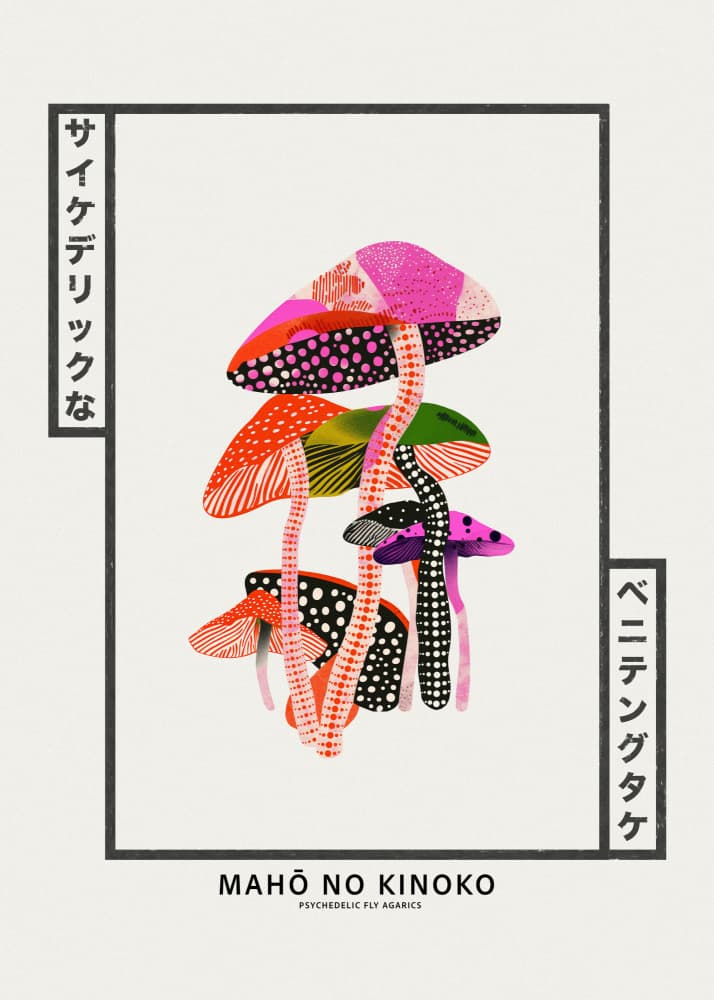 Psychedelic Magic Mushrooms