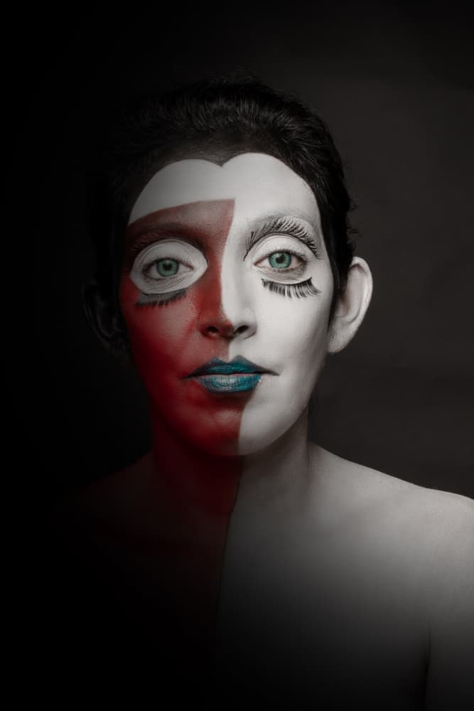 Conceptual Face Art by PARTHA BHATTACHARYYA — canvas wall art