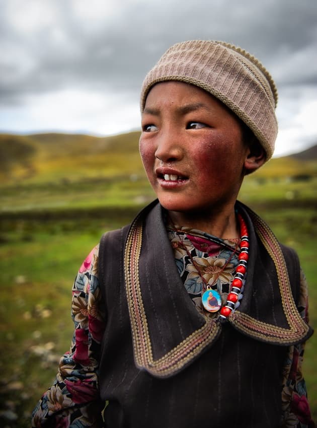 Innocent Mountain Child by Nicolas Marino — canvas wall art