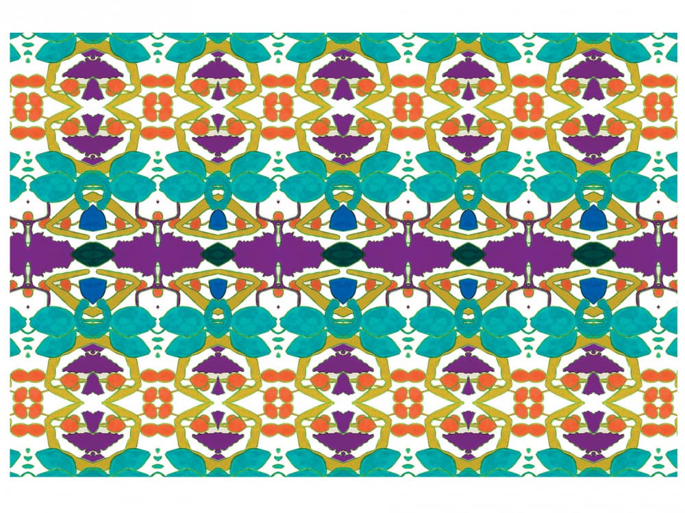 Vibrant Abstract Pattern by Breanna Megan Studio — canvas wall art