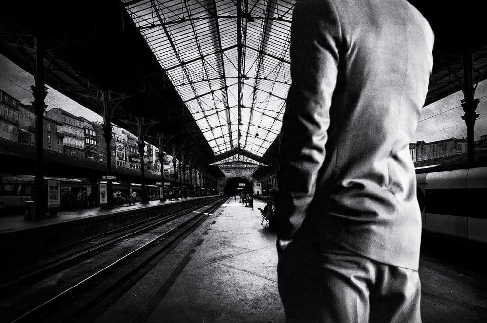 Moody Station Traveler by Jose C. Lobato — canvas wall art