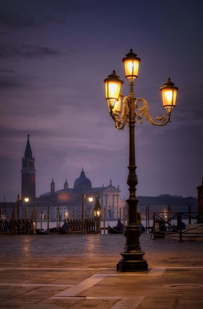 Venetian Evening Light by Bartolome Lopez — canvas wall art