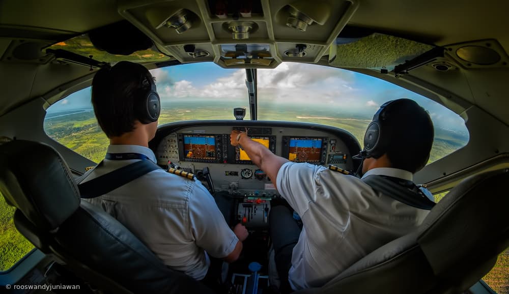 Pilots Flying High by Rooswandy Juniawan — canvas wall art