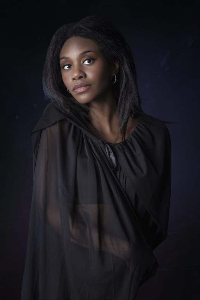 Elegant Hooded Woman by Jan Slotboom — canvas wall art