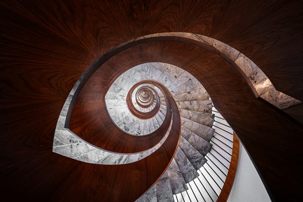 swirl by fotomarion — canvas wall art