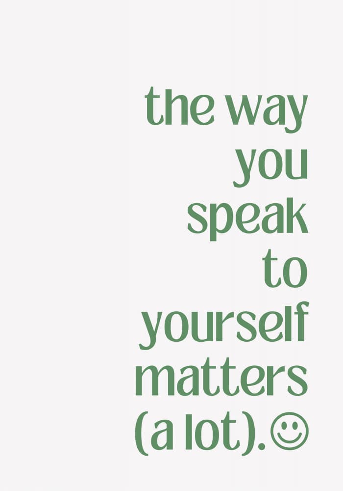 Positive Words Matter by Athene Fritsch — canvas wall art