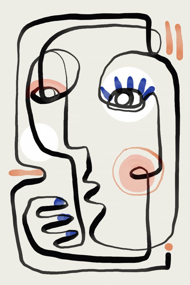 Woman With Nail Polish by Treechild — canvas wall art