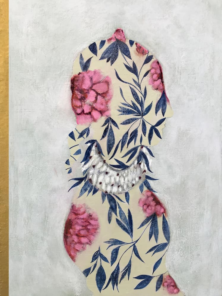 Rose chrame by Karenina Fabrizzi — canvas wall art