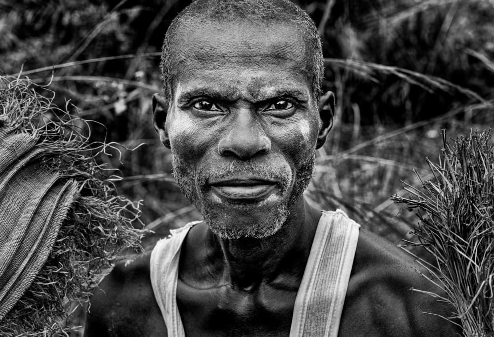 Intense Gaze Man by Joxe Inazio Kuesta Garmendia — canvas wall art