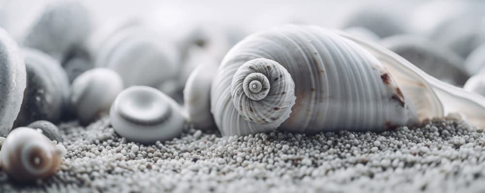 Seashell Serenity by Treechild — canvas wall art