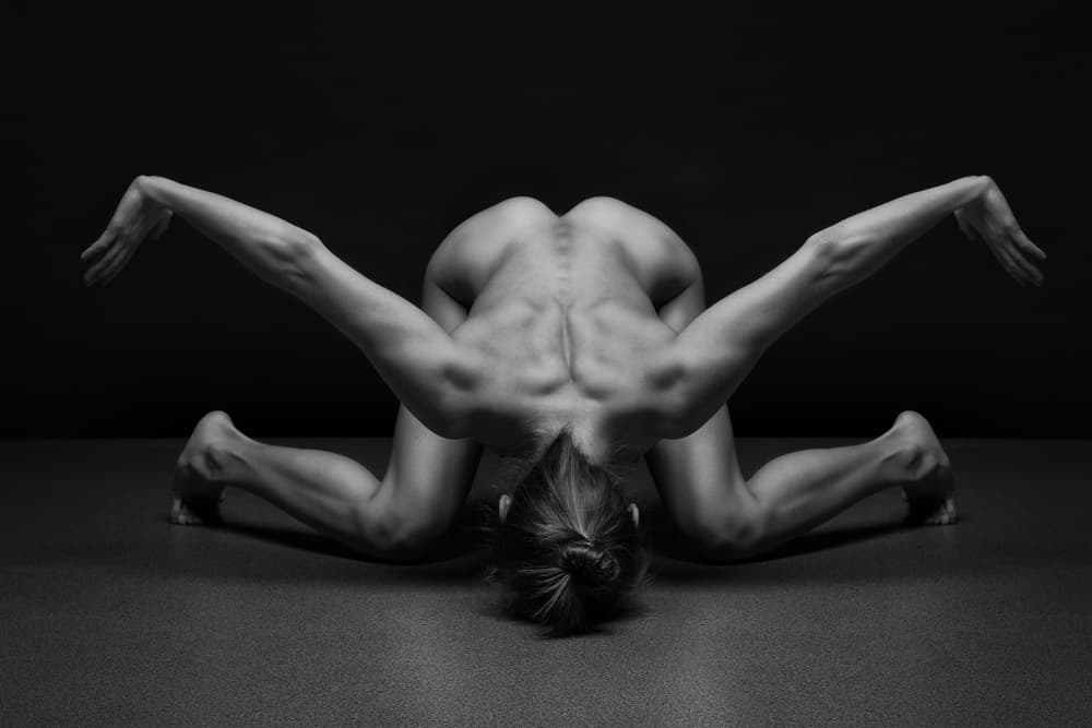 Artistic Nude Flexibility by Anton Belovodchenko — canvas wall art