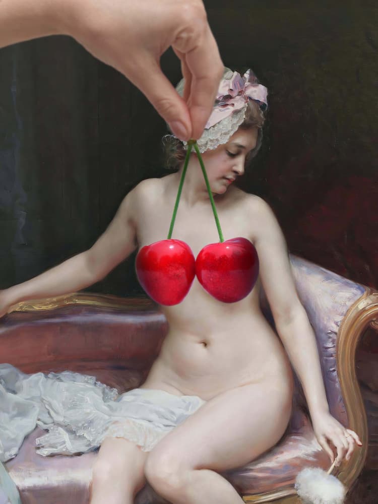 My Little Cherries #1 by Dikhotomy — canvas wall art
