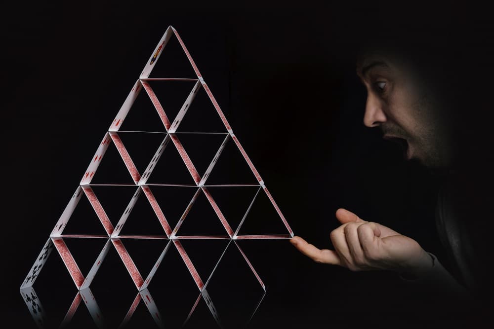 House Of Cards Challenge by Sergio Rapagnà — canvas wall art