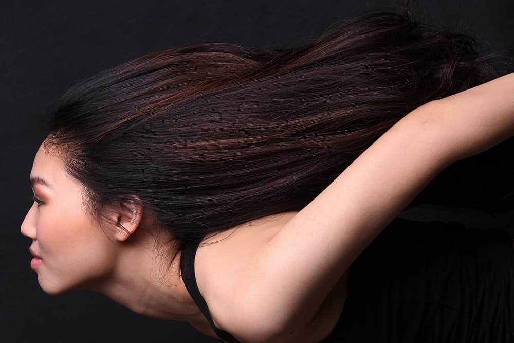 Elegant Flowing Hair by David McCracken — canvas wall art