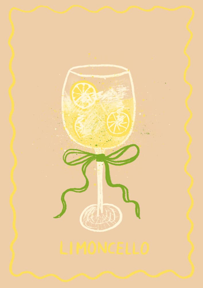 Refreshing Limoncello Drink