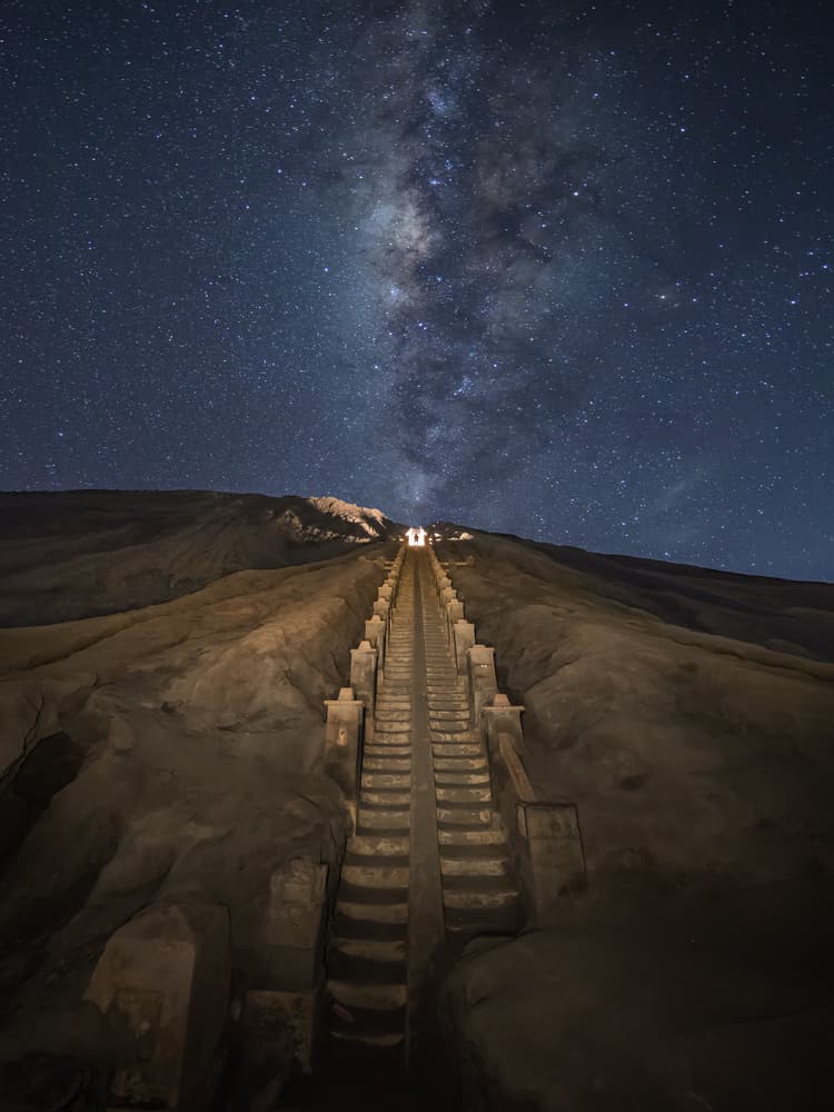 Stairway To Stars by Gunarto Song — canvas wall art
